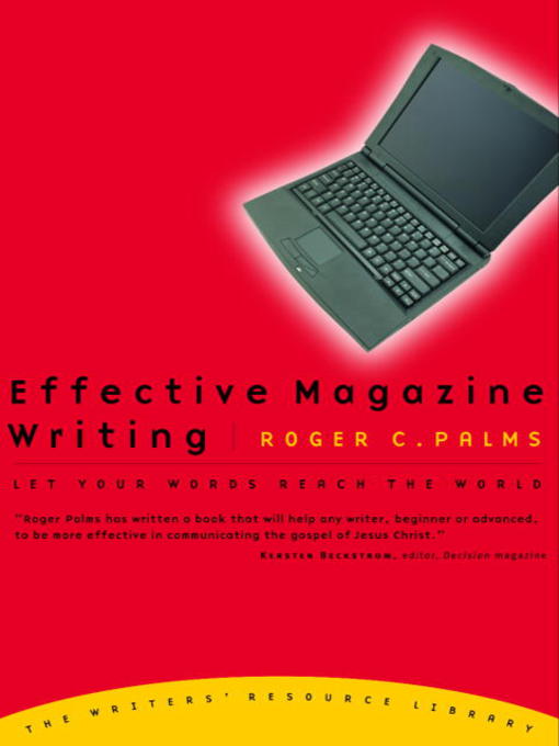 Title details for Effective Magazine Writing by Roger Palms - Available